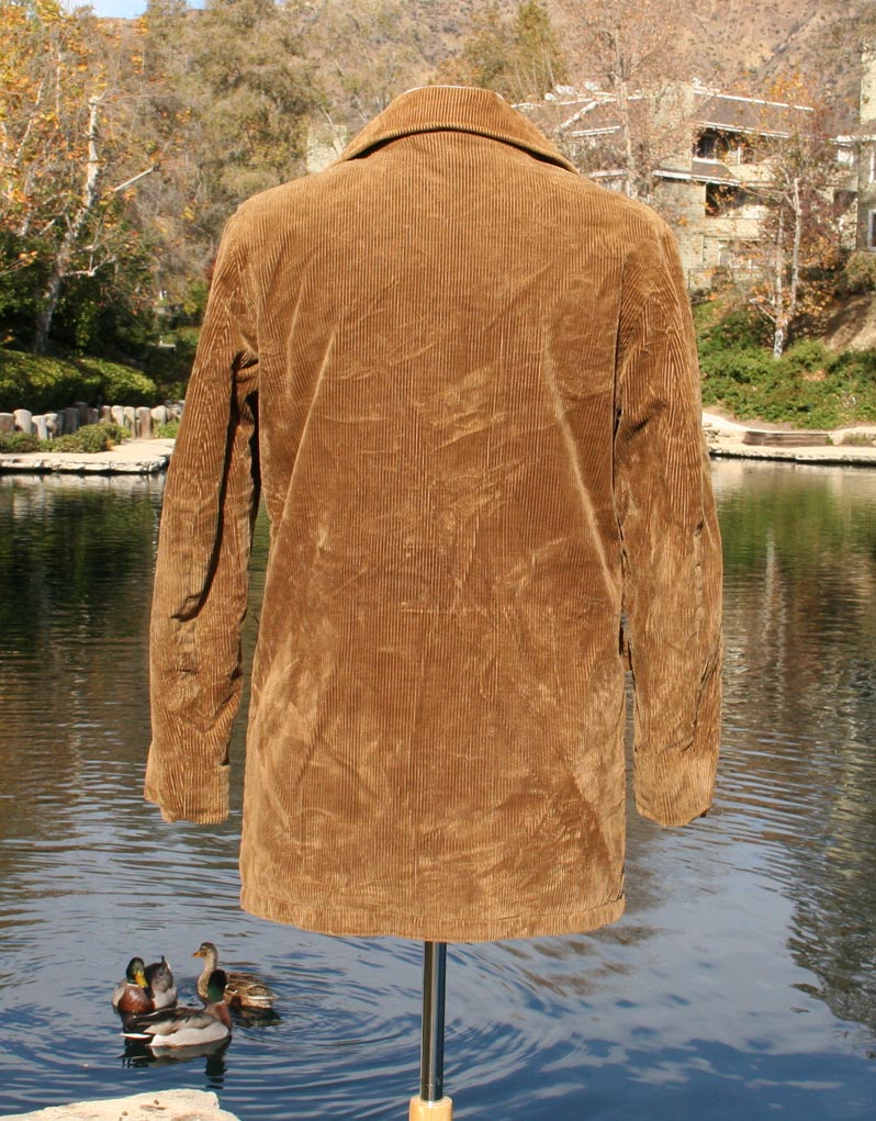 Brown Dark Corduroy Jacket