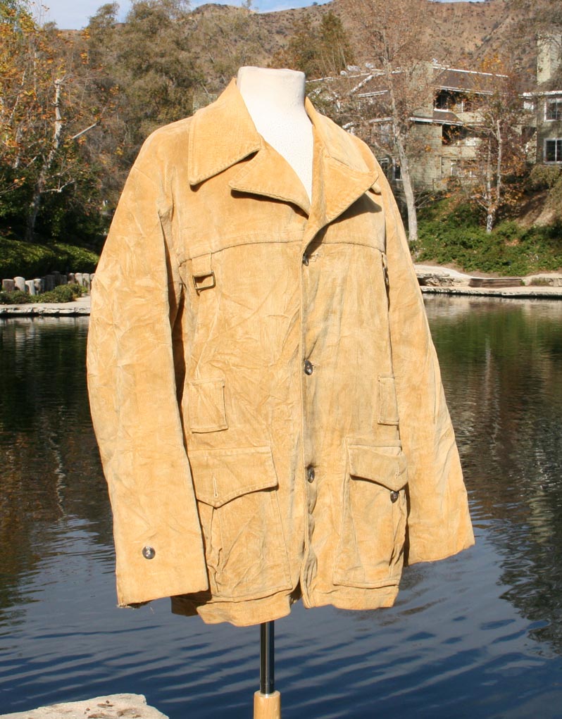 Tan Light Corduroy Jacket