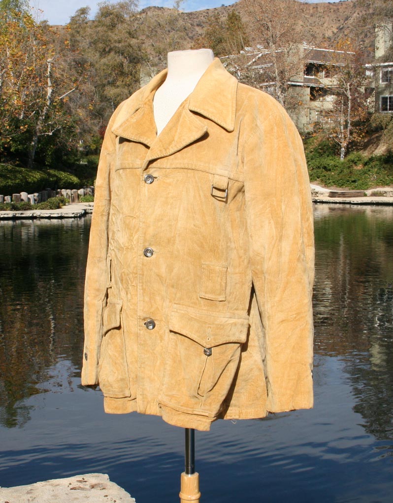 Tan Light Corduroy Jacket