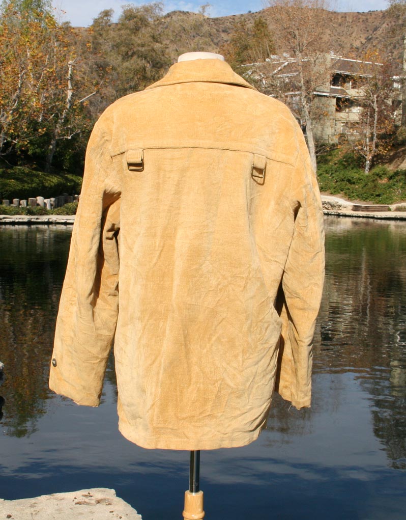 Tan Light Corduroy Jacket