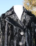 Fur Black Basin Full Length Coat