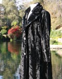 Fur Black Basin Full Length Coat