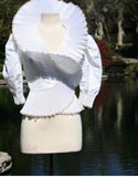 White Top -  Queen Victoria -  V Collar