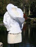 White Top -  Queen Victoria -  V Collar