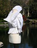 White Top -  Queen Victoria -  V Collar