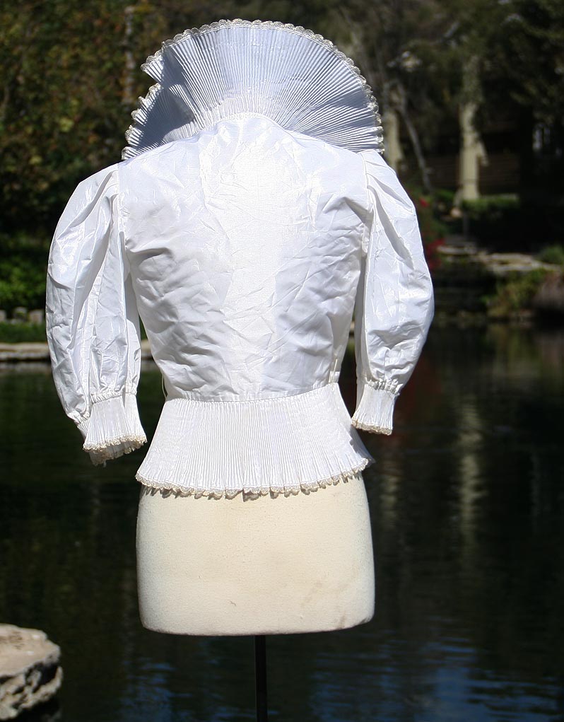 White Top -  Queen Victoria -  V Collar