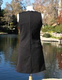Black Staight Lay Guess Jeans Sleeveless 90's Dress